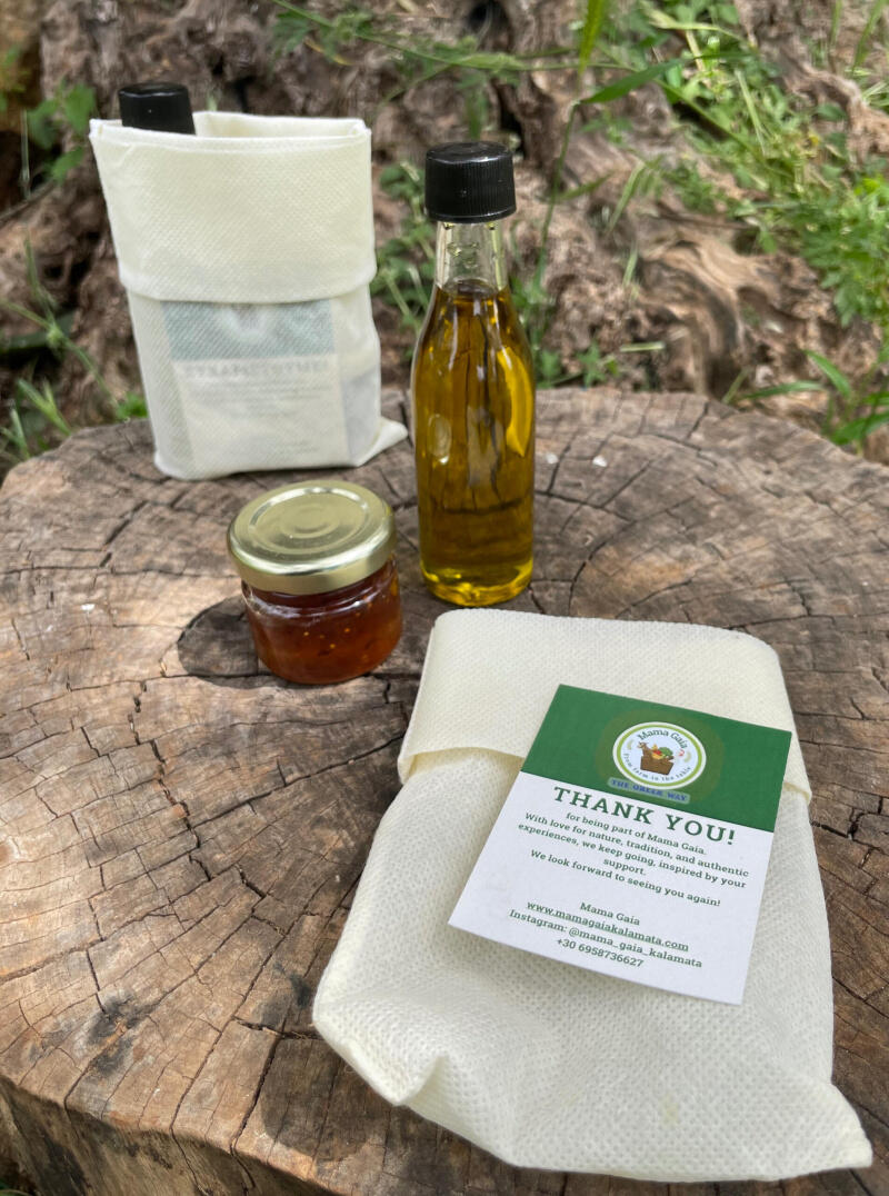 A thank you gift for visiting us Gift for visiting Kalamata Messinia